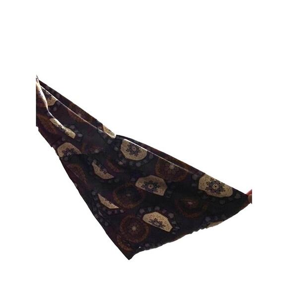 Ces Femme Mini‎ Dress Cold Shoulder Bell Sleeve Womens  L - Picture 10 of 12